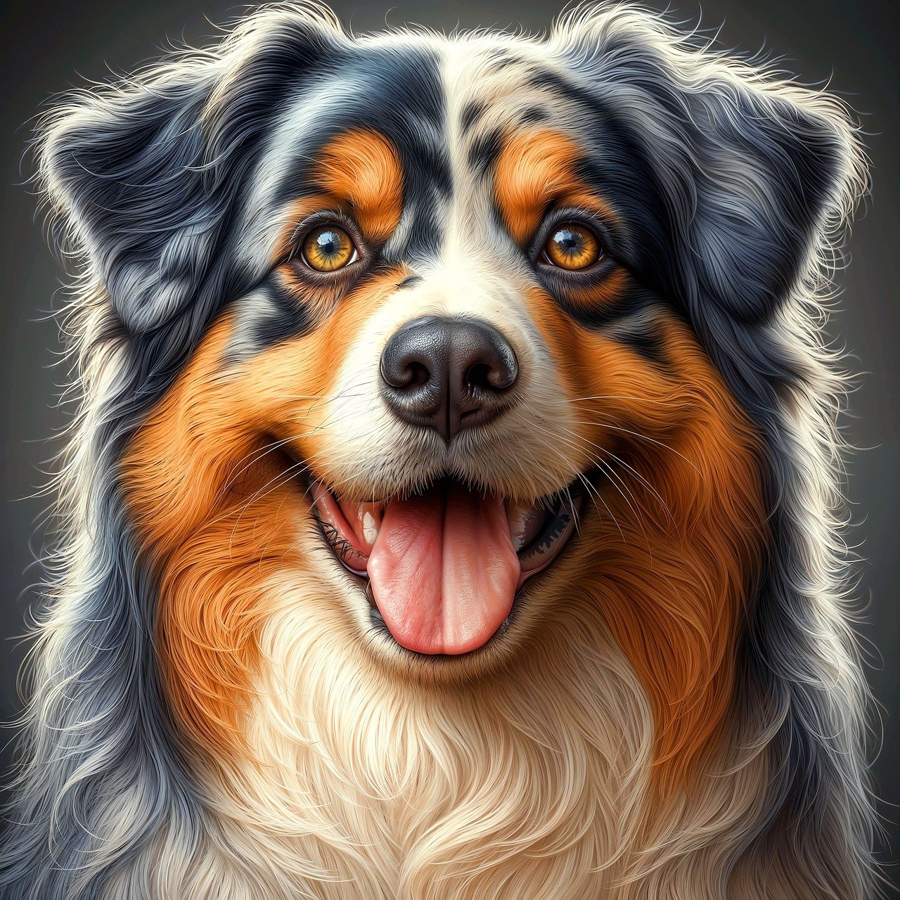 dog, herding dog, animal portrait