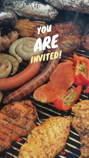 Father's Day BBQ Invitation