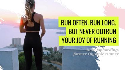 Running - Inspirational Quote