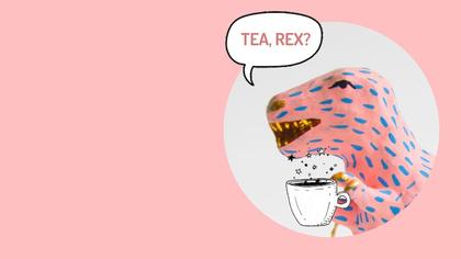 TeaRex Virtual Background