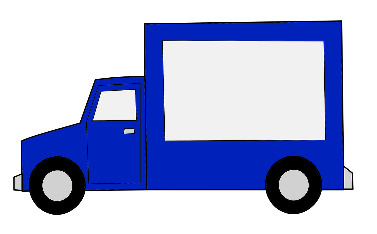 truck, transport, cartoon